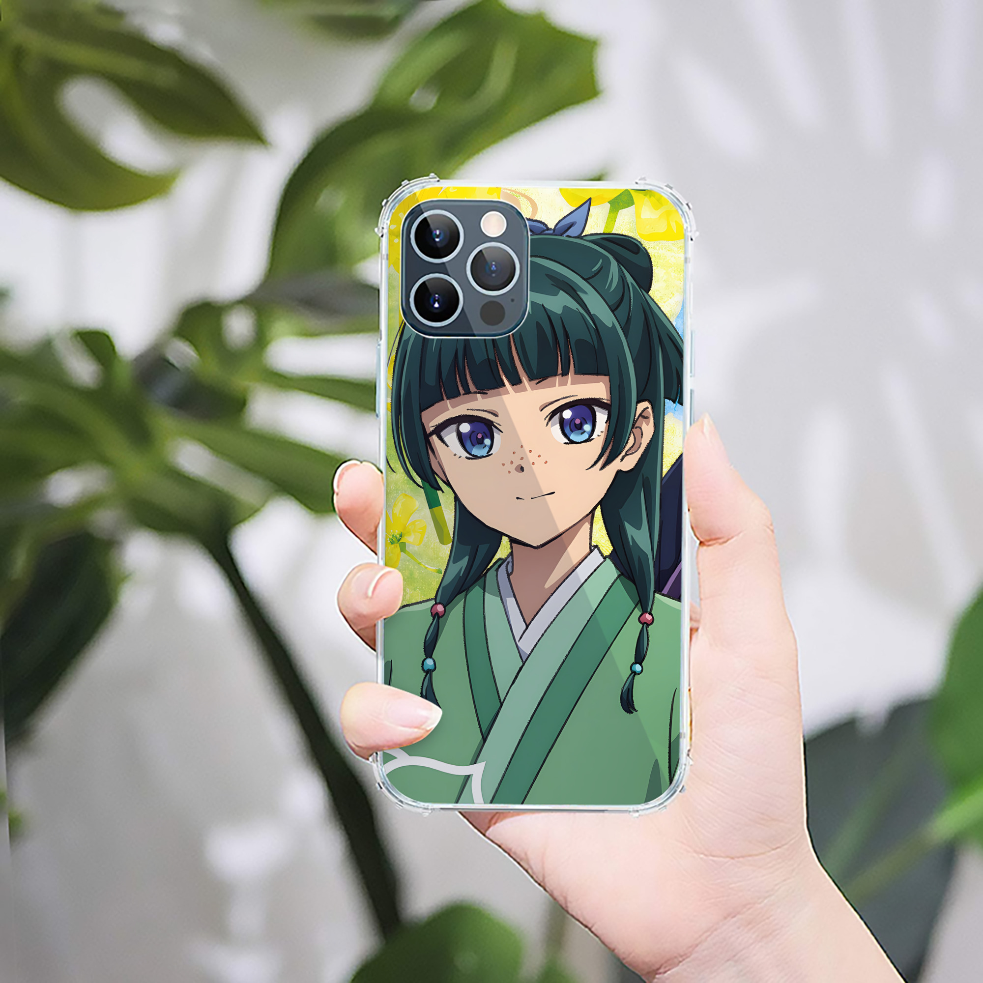 （画像用） 薬屋のひとりごと The Apothecary Diaries 【iPhone 12シリーズ対応】透明スマホケース（クリアソフトケース）
